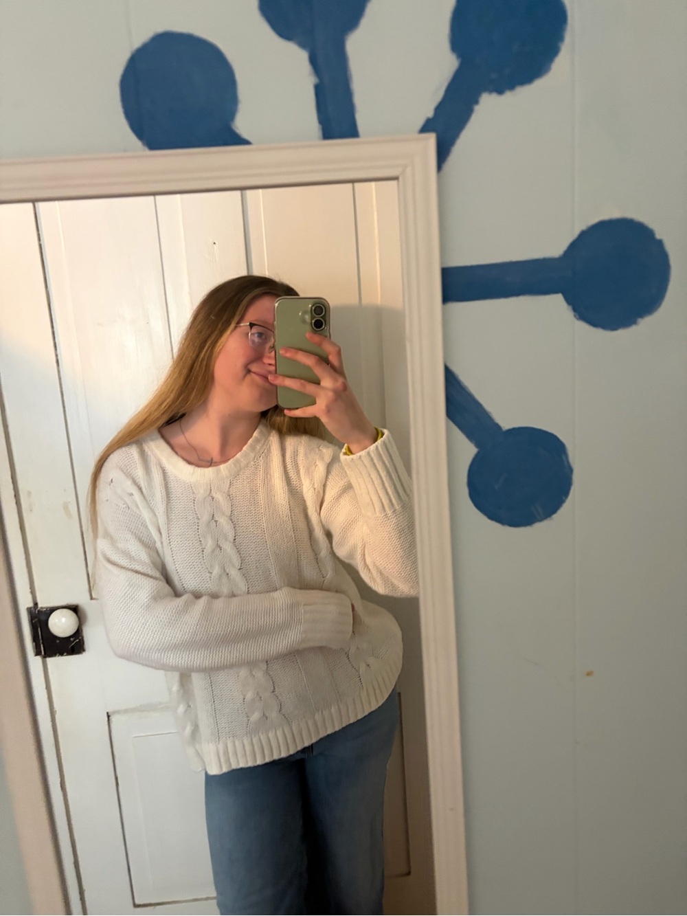 Banana republic white sweater
